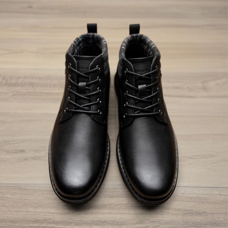 Bruno Marc Men's Mid Top Chukka Sneaker Lace Up Dress Boot,Size 13,All/Black,GRAND-HIGH - Image 2